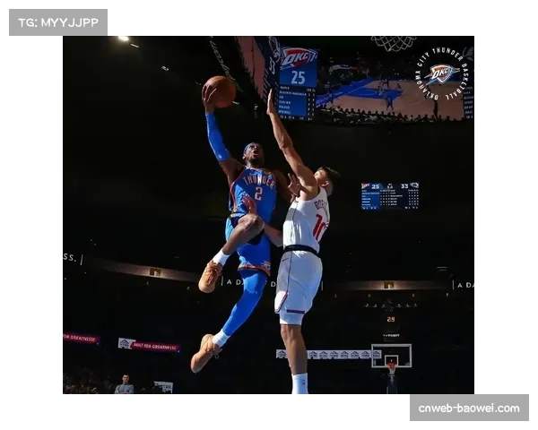 快船客场防守施压，半场迫使雷霆出现12次失误领先15分